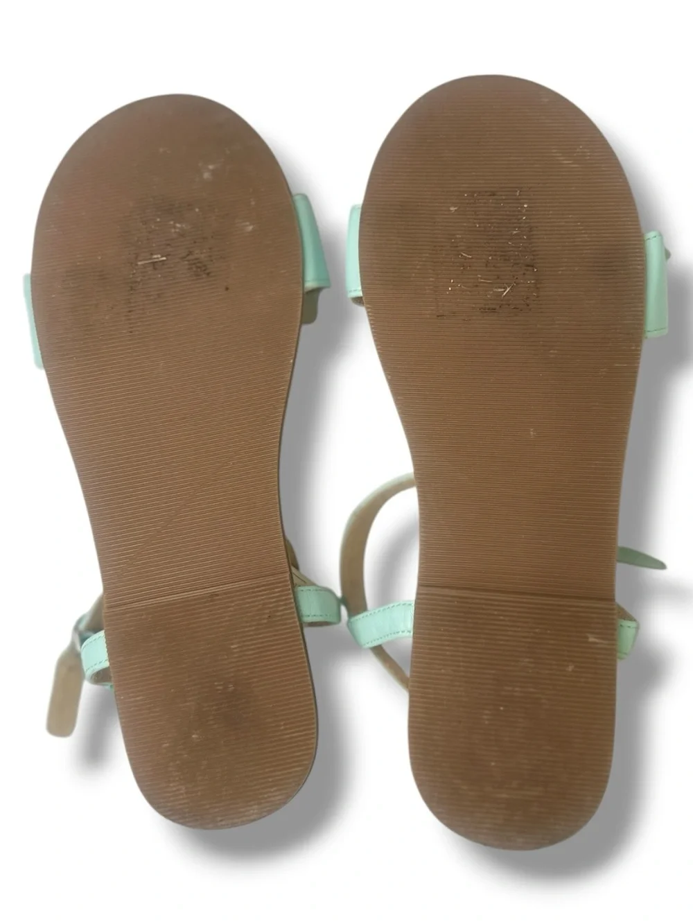 Janie and Jack - Flower Petal Sandal in Mint - Girls Size 3